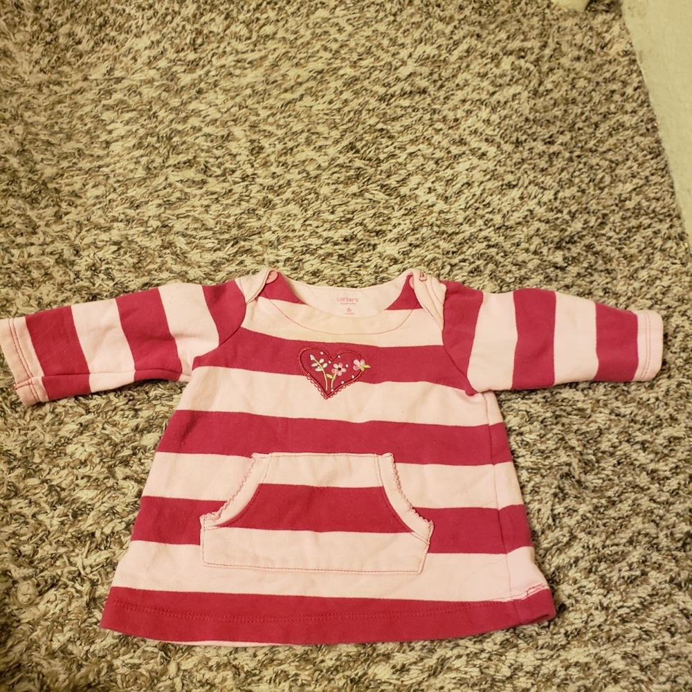 Kids stripped shirt from carters